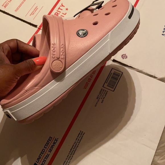 CROCS | Shoes | Nwt Blush Platform Crocs | Poshmark